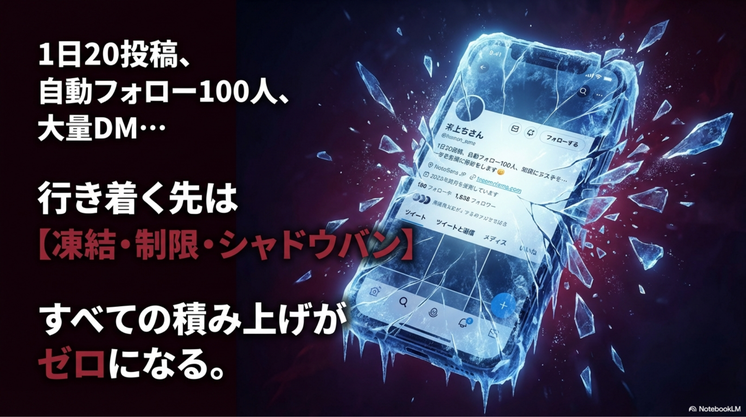 垢BANの典型パターン