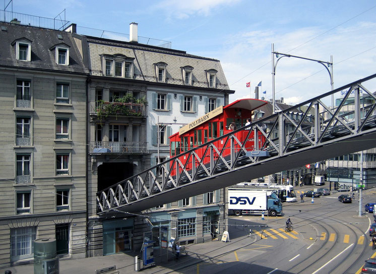 Funicular, Railway, funicolare, Polybahn, Central, Universität, standseilbahn, ZVV, funiculaire, zürich, zurich, switzerland, historical, suisse, svizzera, hrs51, hansruedi, Hans-Rudolf, Stoll