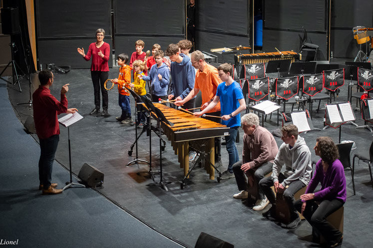Ecole de musique EMC à Crolles – Grésivaudan : Instruments de musique, les percussions.