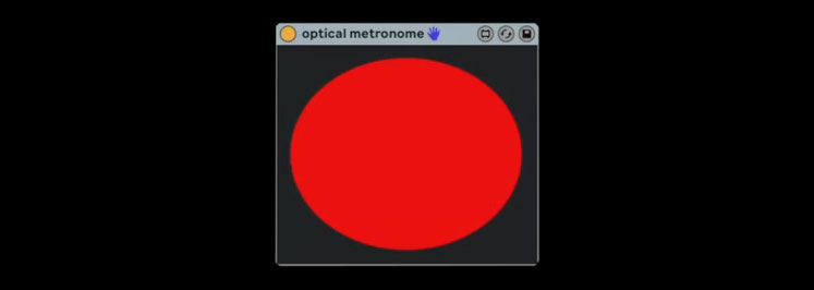 OPTICAL METRONOME for Ableton 