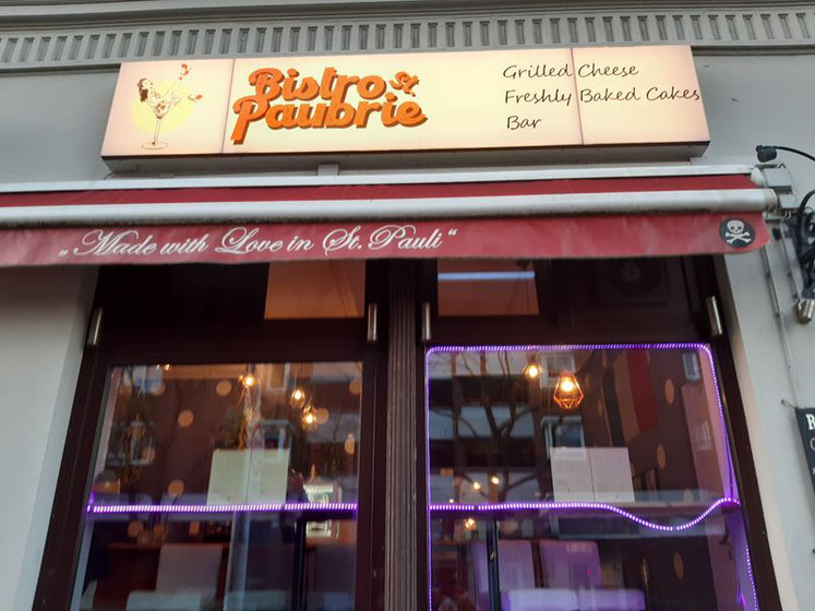 Ehemaliges Bistro St Paubrie in der Bernhard-Nocht-Straße 95 - Hamburg St. Pauli 