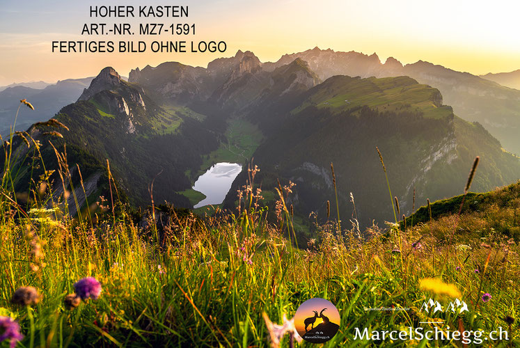 Hoher Kasten, Sonnenuntergang