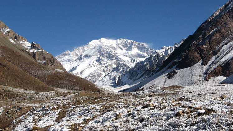 Aconcagua Expeditionen Trekking Plaza Francia Südwand