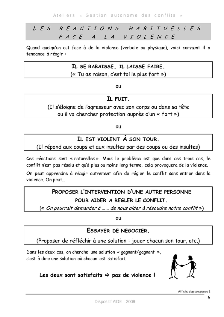 Résolution de conflits en classe. Harcèlement. Messages clairs. Compétences psychosociales. Communication NonViolente. CPS. CNV. PDF gratuit.