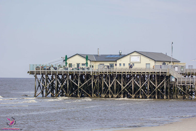 Pfahlbauten in Sankt Peter-Ording