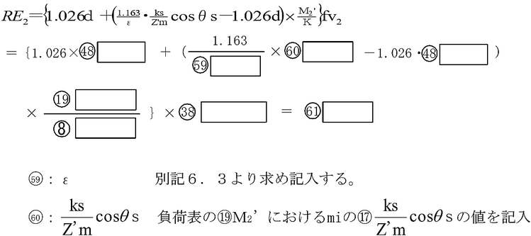 原動機種別によるＲＥ2 　ディーゼルエンジンの場合　自家発電設備