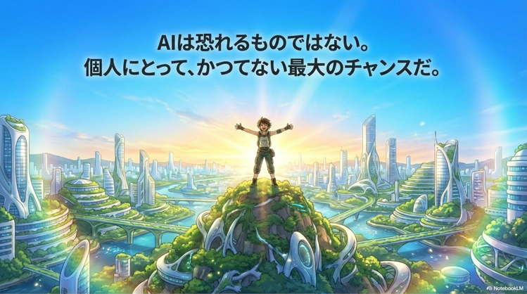 AI時代は  スキルの差ではなく 思考OSの差です。