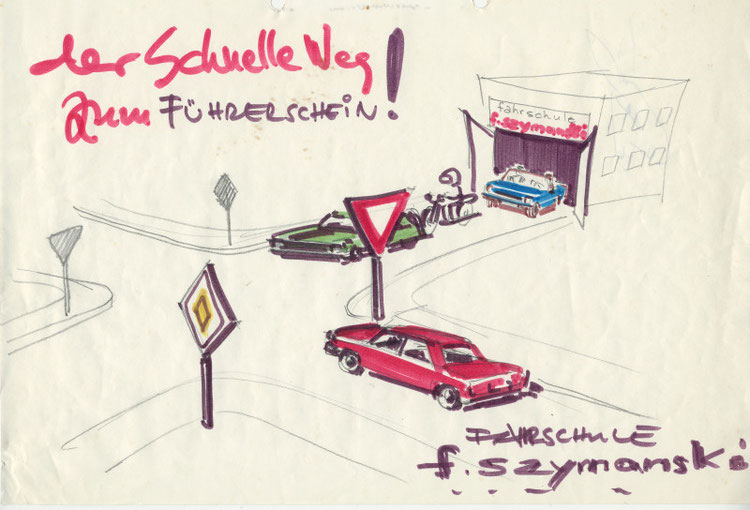 Szymanski ***** Fahrschulen 1976