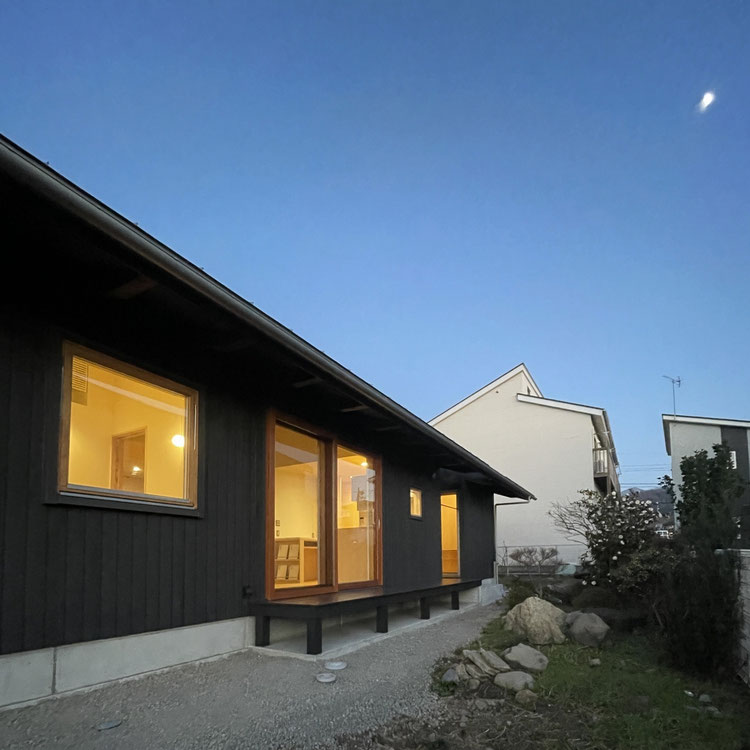 出川町の家Ⅰ　松本市　news設計室　平屋建て住宅　平屋