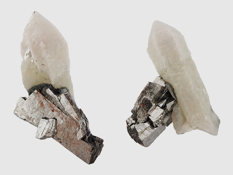 Scheelite with Calcite