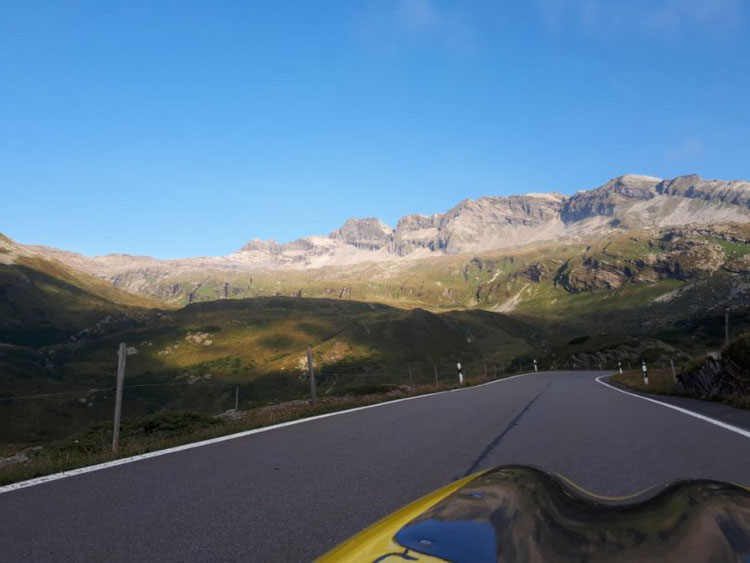 Morgenstimmung am San Bernadino Pass
