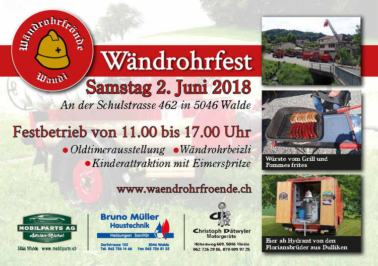 Flyer Wändrohrfest 2018