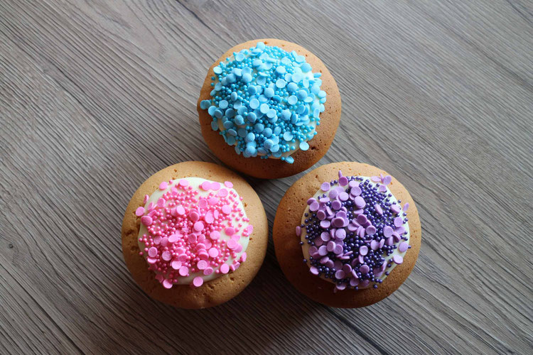 cupcakes with sprinkles