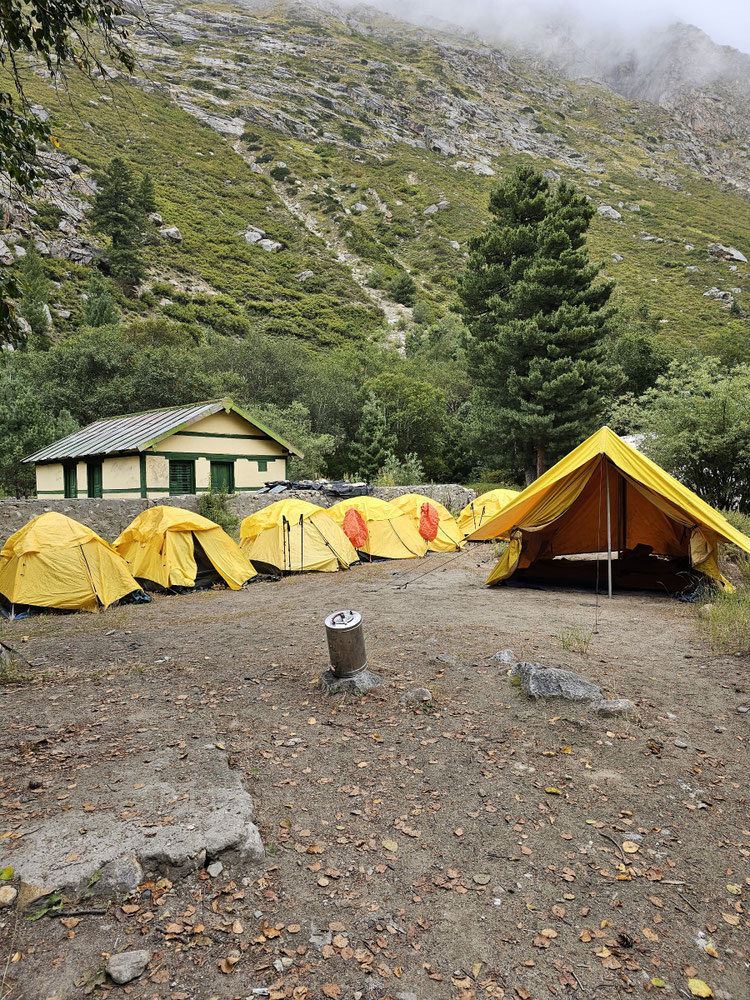 Unser erstes Camp