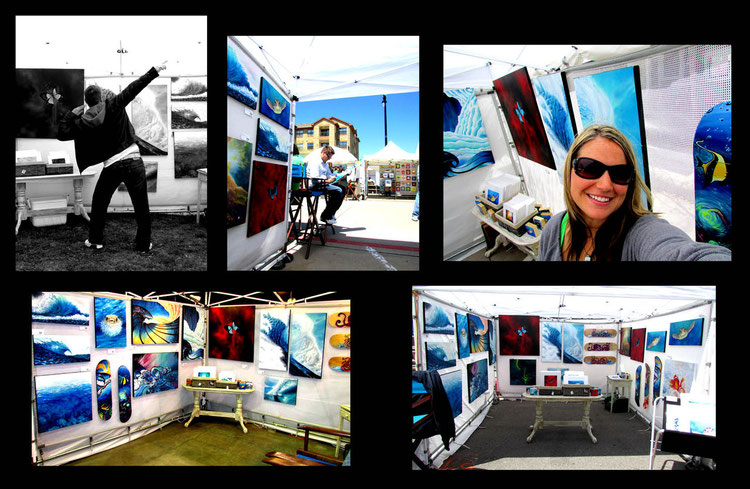 Some Art Festivals we were at in Dallas, Lubbock, Galveston and Fort Worth Tx