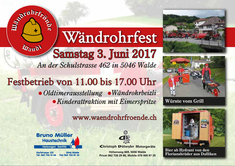 Flyer Wändrohrfest 2017