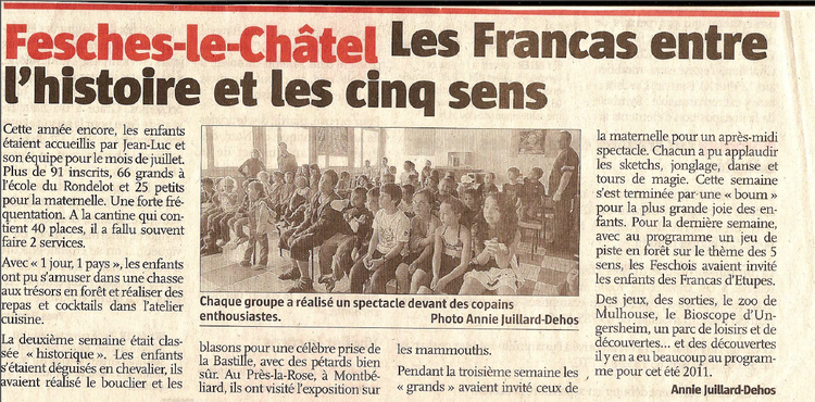 Le Pays 4 août 2011