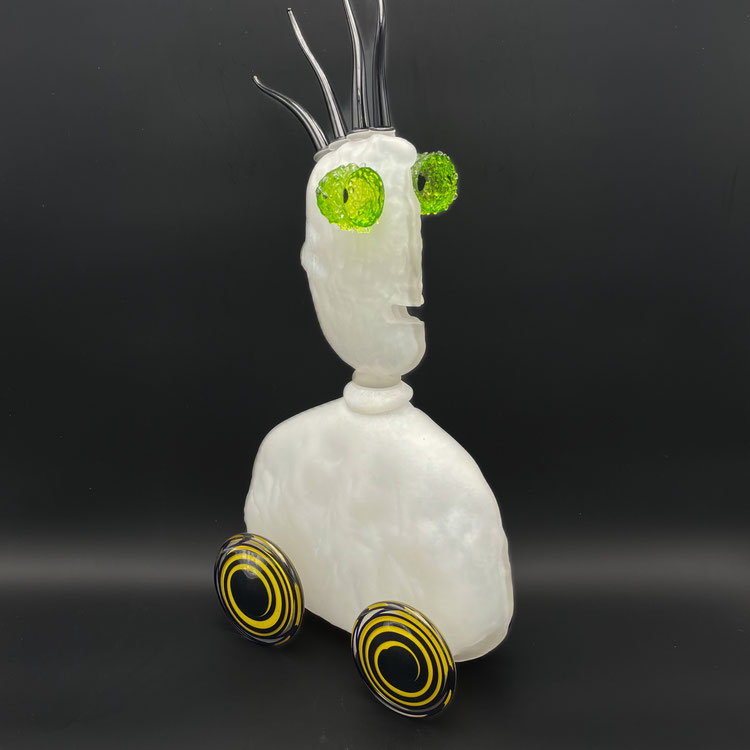 Fernando Agostinho, Glaskunst, Studioglas, Glasskulpturen, flakon, glas