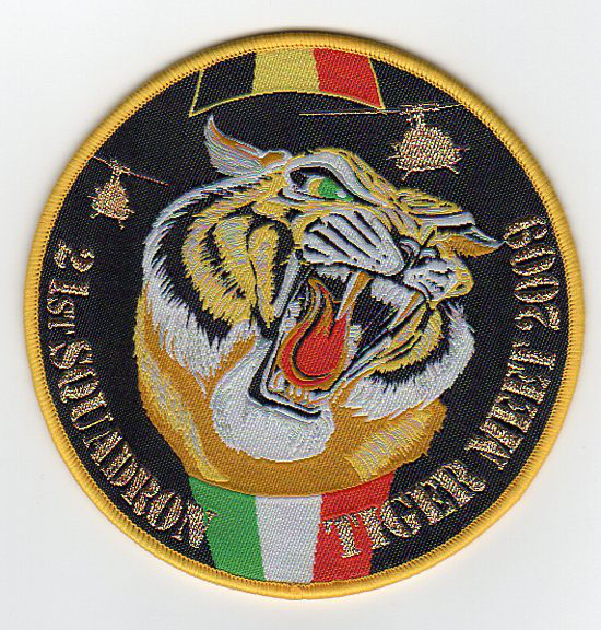 Italian Air Force patch 21° Gruppo NATO Tiger Meet 2009 - Spotters ...