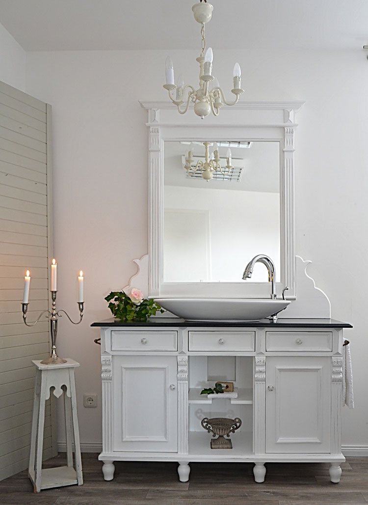 ♥ Große Waschtische & Waschkommoden ♥ - Land & Liebe Badmöbel Landhaus