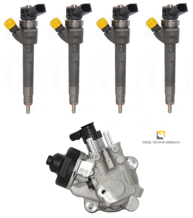 SET INJEKTOREN UND PUMPE - Injektor Prüfung Instandsetzung Reinigung