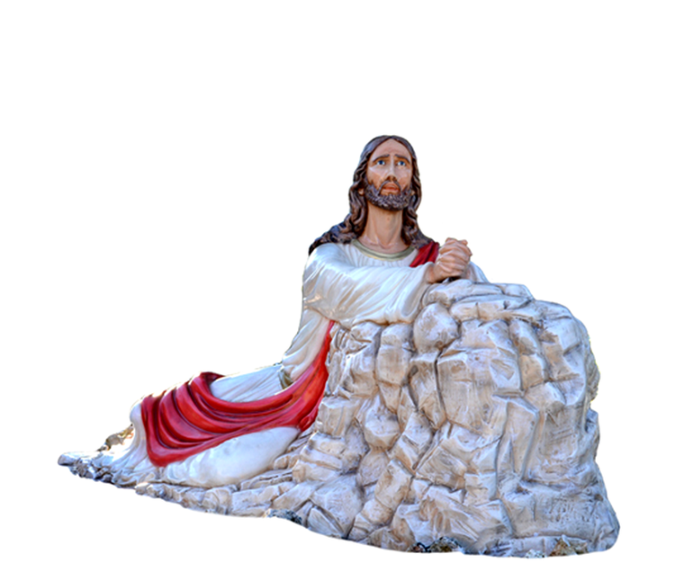 Christ in the Garden of Gethsemane statue Religious statues