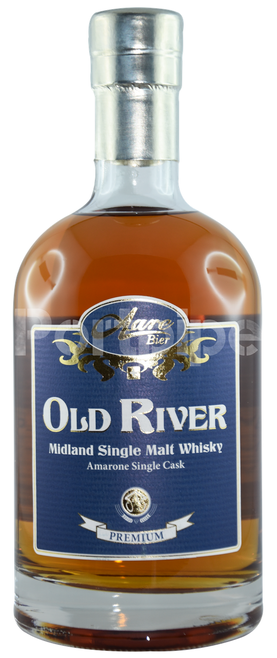 Old River Whisky Premium Schweizer Spirituosen.
