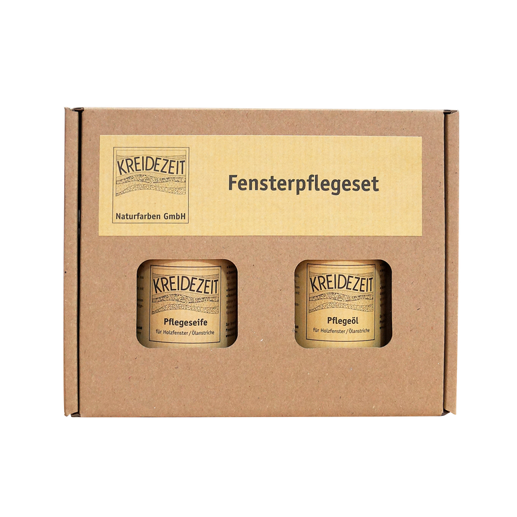 Kreidezeit Fensterpflegeset - Bremer Kreidezeit Naturfarben
