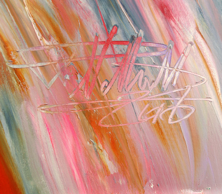 signature of the artist Peter Nottrott and year of creation: 2016