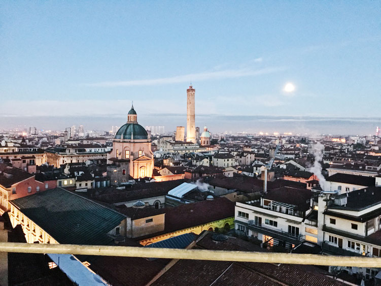 Bologna Italy City Guide ofpenguinsandelephants of penguins & elephants terrazzo di san petronio view