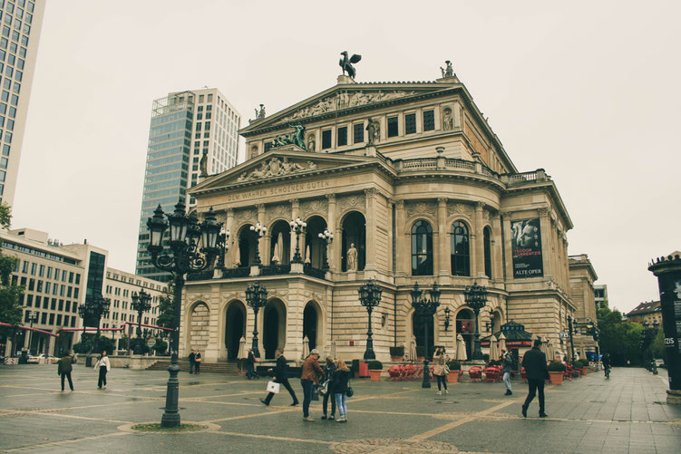 Frankfurt Germany ofpenguinsandelephants of penguins & elephants Old Opera House