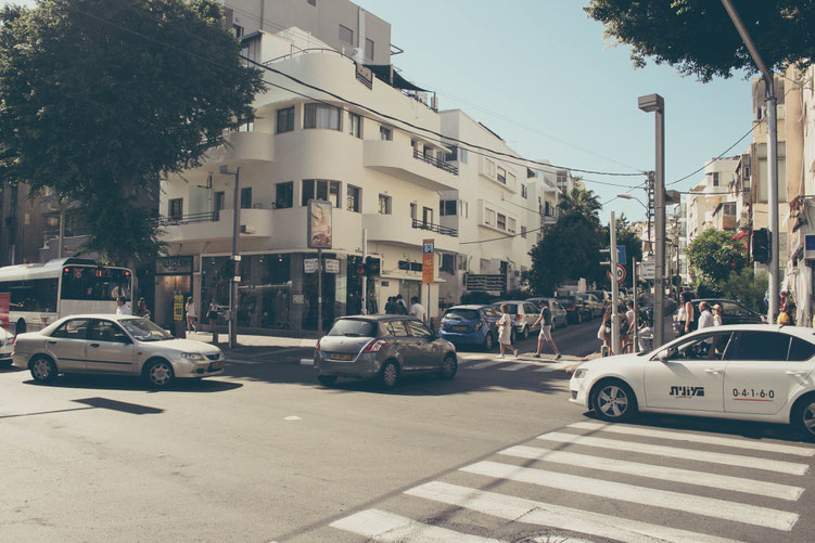 Tel Aviv Israel Asia Middle East ofpenguinsandelephants of penguins & elephants DIzengoff Boulevard