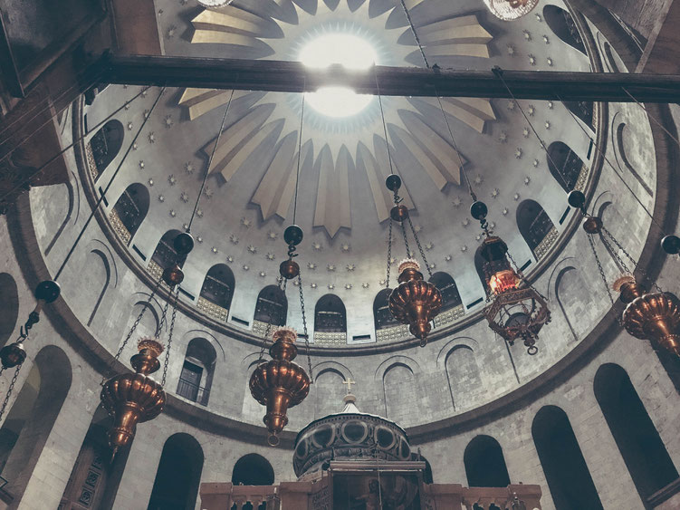 Jerusalem Israel ofpenguinsandelephants of penguins & elephants church of the holy sepulchre