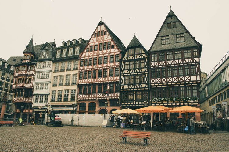 Frankfurt Germany ofpenguinsandelephants of penguins & elephants Römer old town