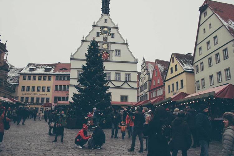 Rothenburg ob der Tauber Germany ofpenguinsandelephants of penguins & elephants Christmas market
