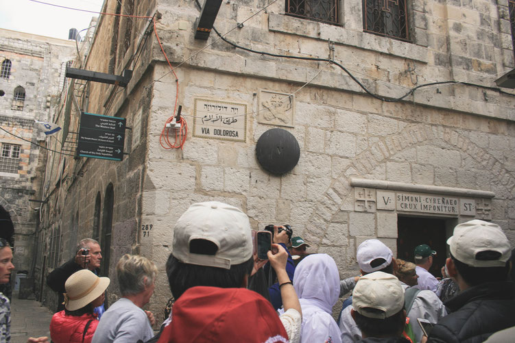 Jerusalem Israel ofpenguinsandelephants of penguins & elephants Via Dolorosa Jesus
