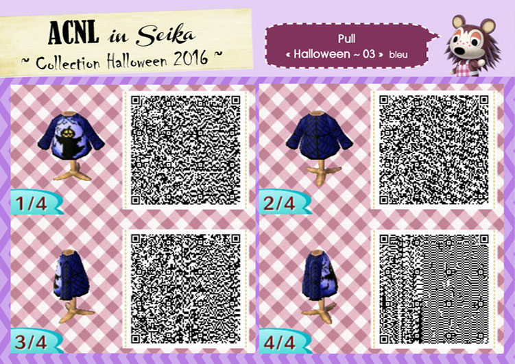 ACNL QR Code 2016 Halloween pull 03 bleu