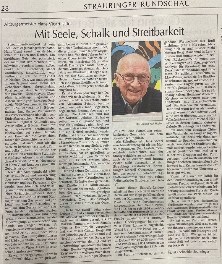 Straubinger Tagblatt 13.11.2025