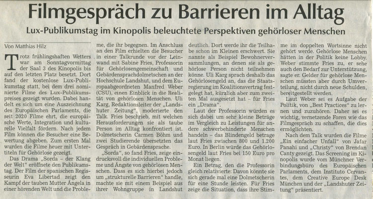 Quelle: Landshuter Zeitung 23.03.2026