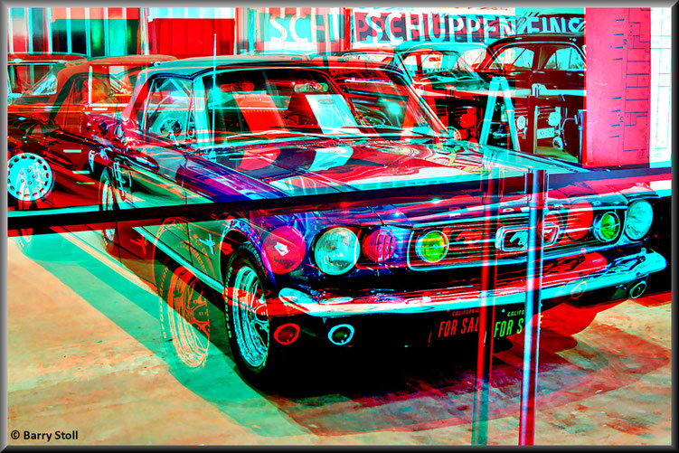 3D - Bremen - Oldtimer im Schuppen Eins 5 - Ford Mustang GT Convertible von 1966