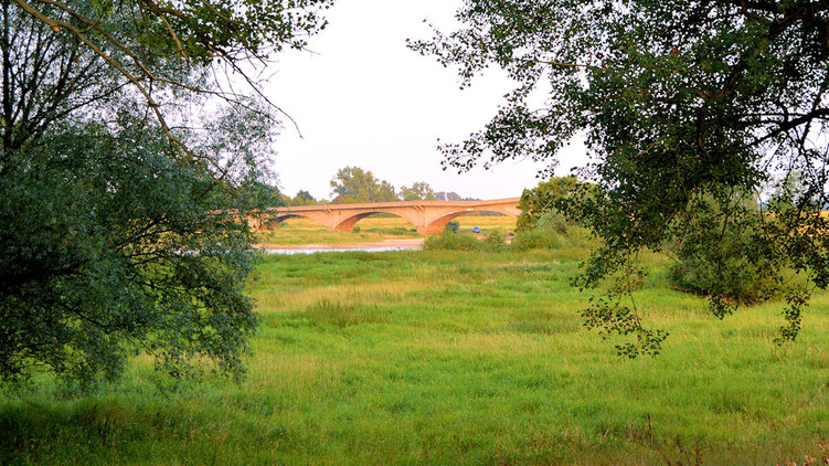 Allte Oderbrücke bei Fürstenberg