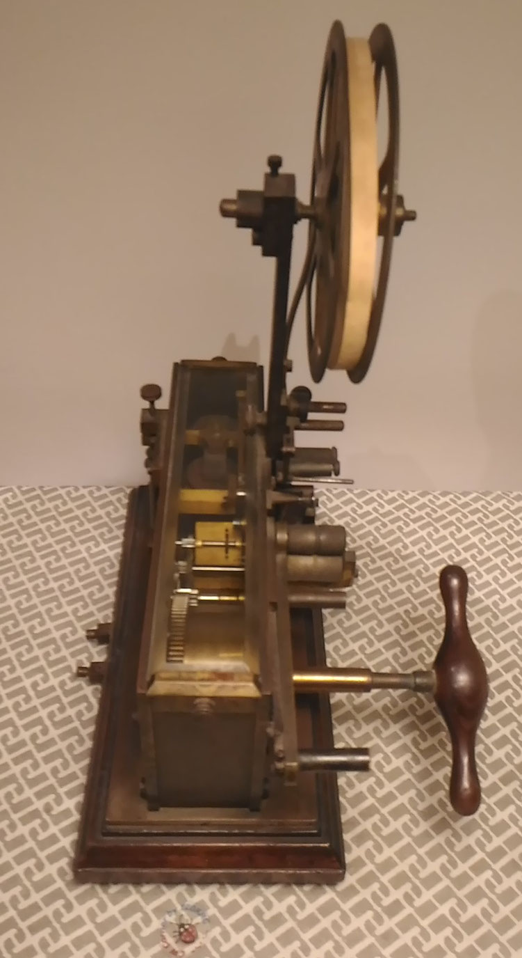 Telegraph registrator made by F.lli Gerosa  - Milano