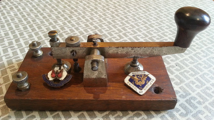 Morse Key AWA - Marconi Wireless School