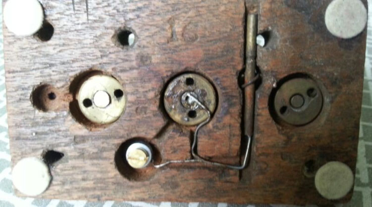 Early Artentinian GPO telegraph key --- S/N 16