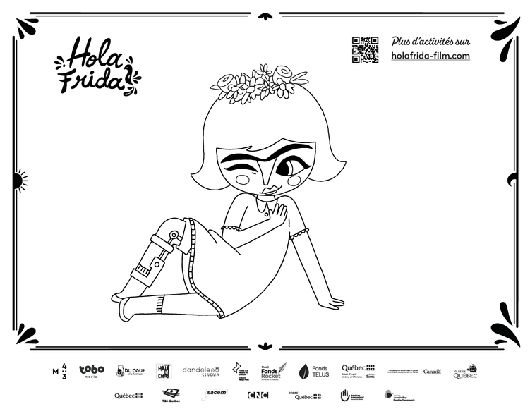Résilience. Handicap. Harcèlement. Intimidation. Hola Frida. Enfance de Frida Kahlo. Outils gratuits PDF. Résilience PDF gratuit. Dossier pédagogique Hola Frida.