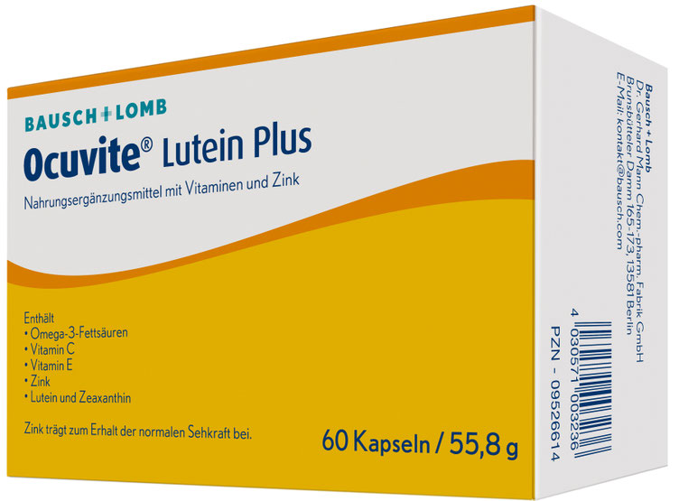 Erfahrungsbericht über Ocuvite Lutein Plus Trockene Augen