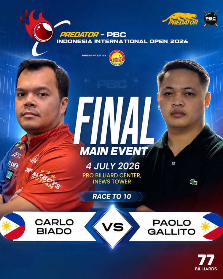 Pics courtesy of 77billiards.com