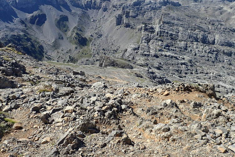 Début de la descente...