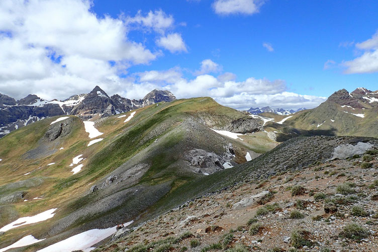 Derrière moi, le Pico de los tres Hombres.