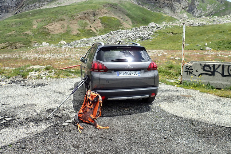 Et retour au véhicule.